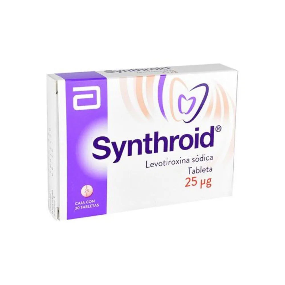 SYNTHROID 25MG X 30 TAB