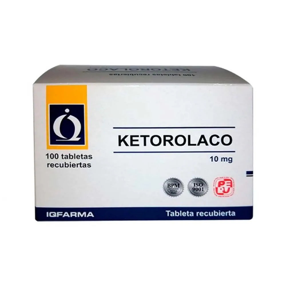 Ketorolaco 10 Mg Tab