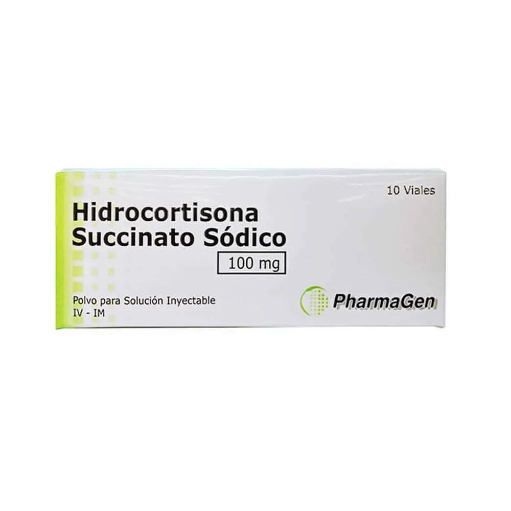 Hidrocortisona Succinato Sodico 100mg Inyectable