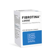Fibrotina Lidose 160 mg + 40 mg Cápsulas
