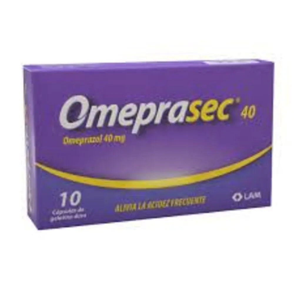 Omeprazol 40mg (Omeptrasec)