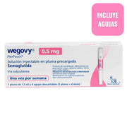 Wegovy 0.5 mg/1.5 ml Solución Inyectable