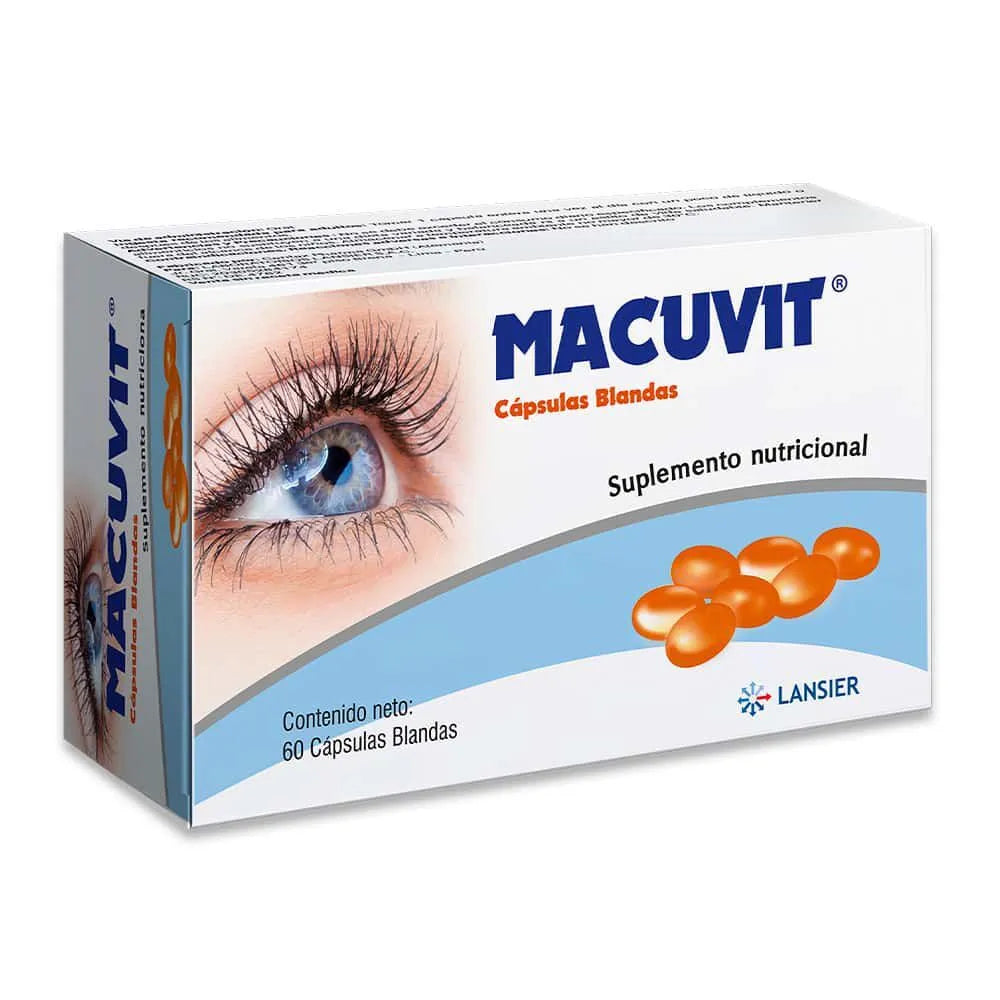 Macuvit Cápsula Blanda - Caja 60 und