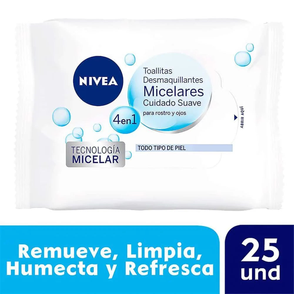 Toallitas Desmaquillantes Nivea MicellAIR