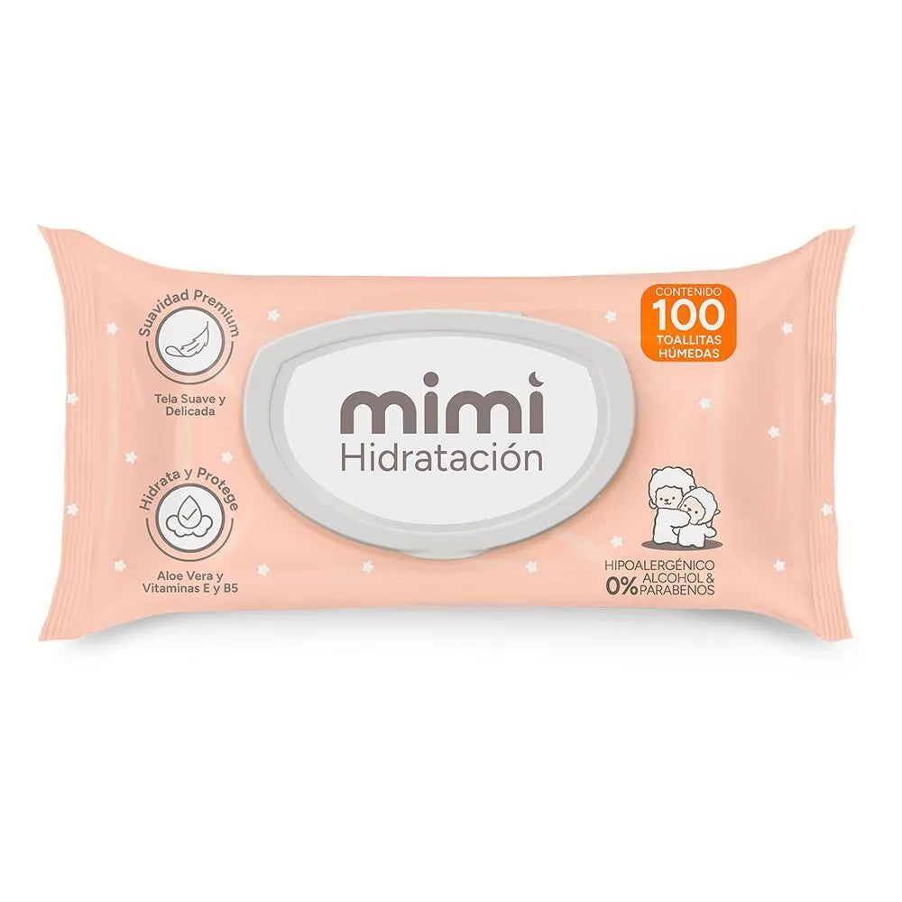 Toallitas Húmedas Mimi 100 Unid
