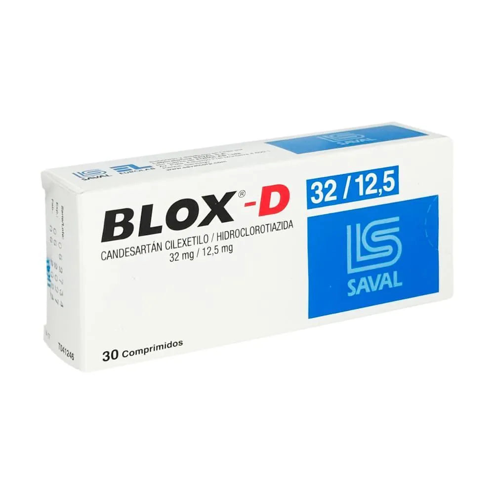 Blox D 32 mg + 12.5 mg Comprimidos