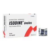 Isodine 200Mg - Caja 3 Óvulos Vaginales
