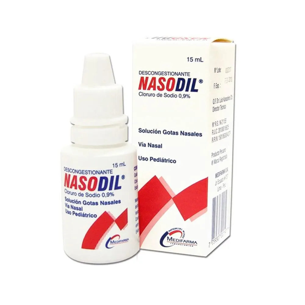 Nasodil Gotas Nasales - Frasco 15 ML