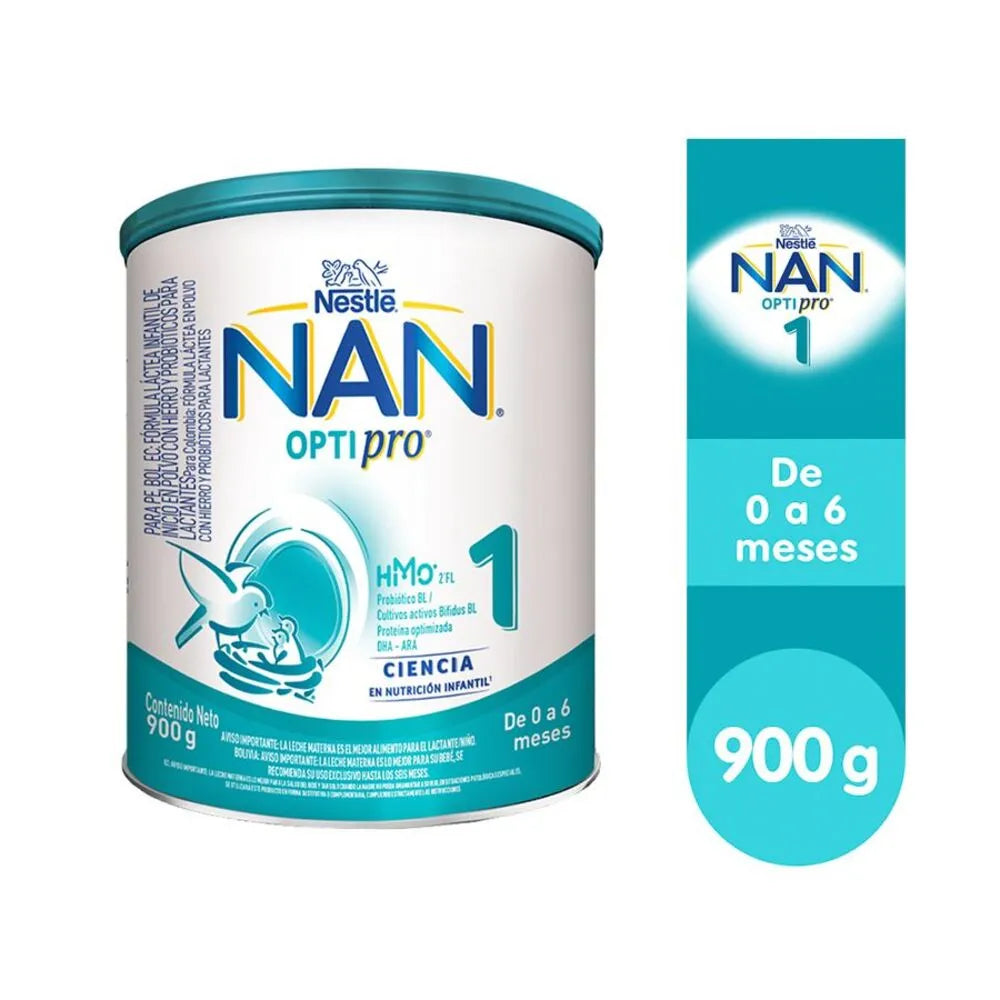 Nan 1 Optipro Fórmula láctea Infantil – Lata 900 G