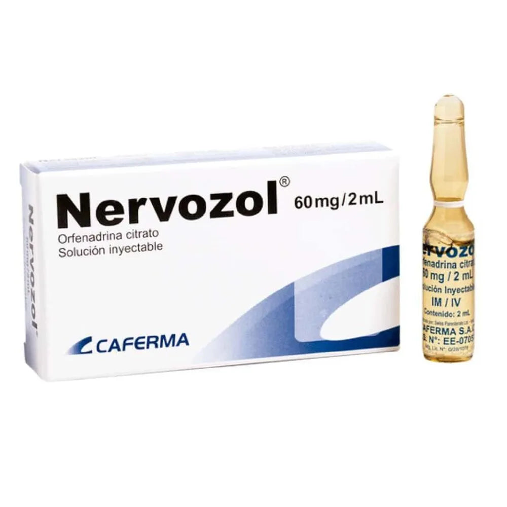 Nervozol 60mg/2ml Solución Inyectable Caja 1 und