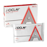 Aciclav 500 mg/125 mg Tableta Recubierta – Caja x 14 un