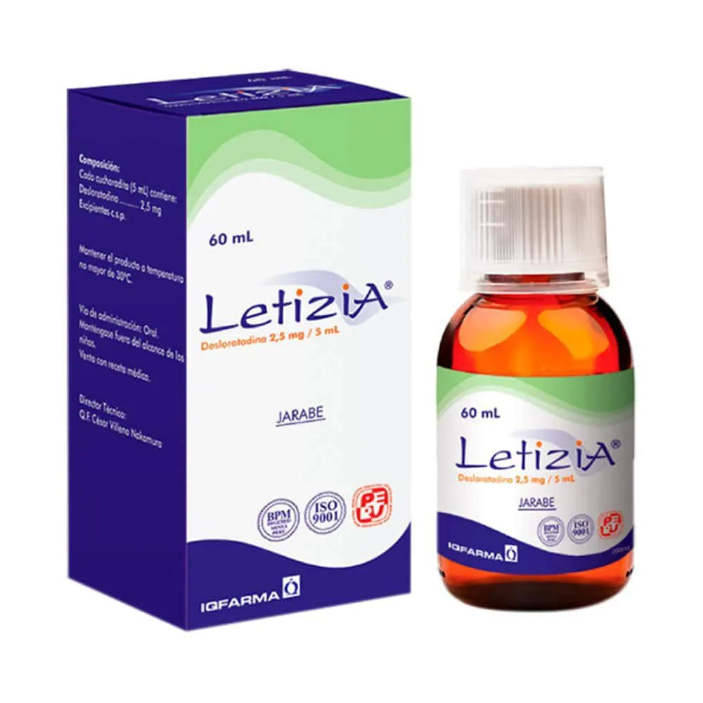 Letizia 2.5mg/5ml Jarabe

