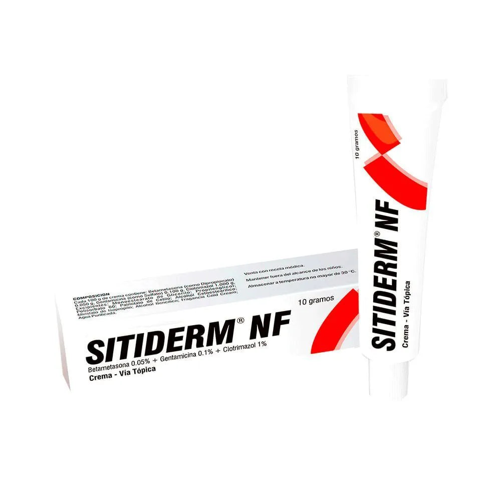 Sitiderm NF 0.5% + 0.1% + 1% Crema