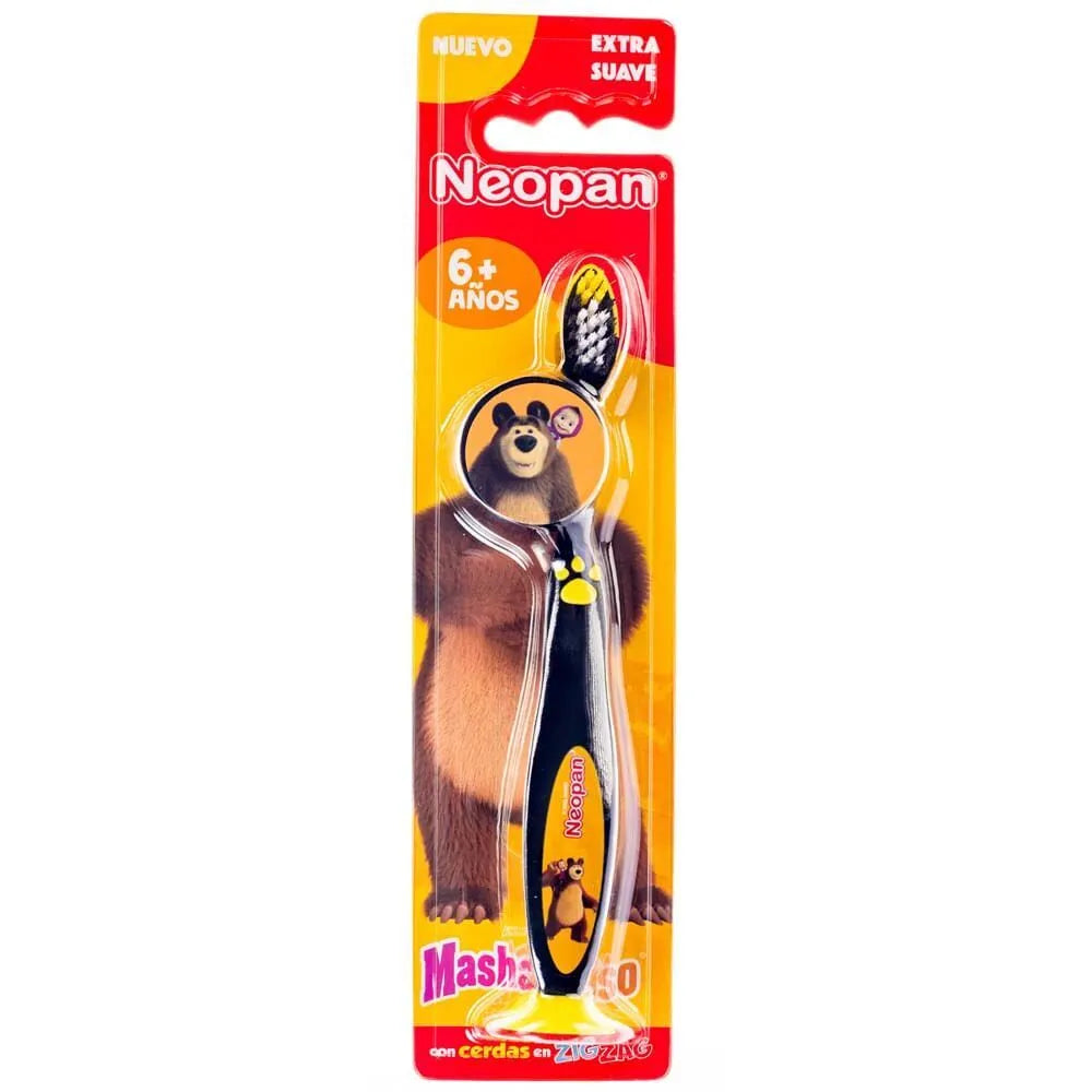 Cepillo de Dientes Neopan Masha y el Oso +6 Años