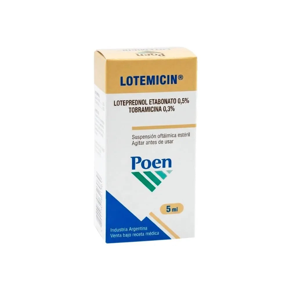 Lotemicin 0.5% + 0.3% Suspensión Oftálmica