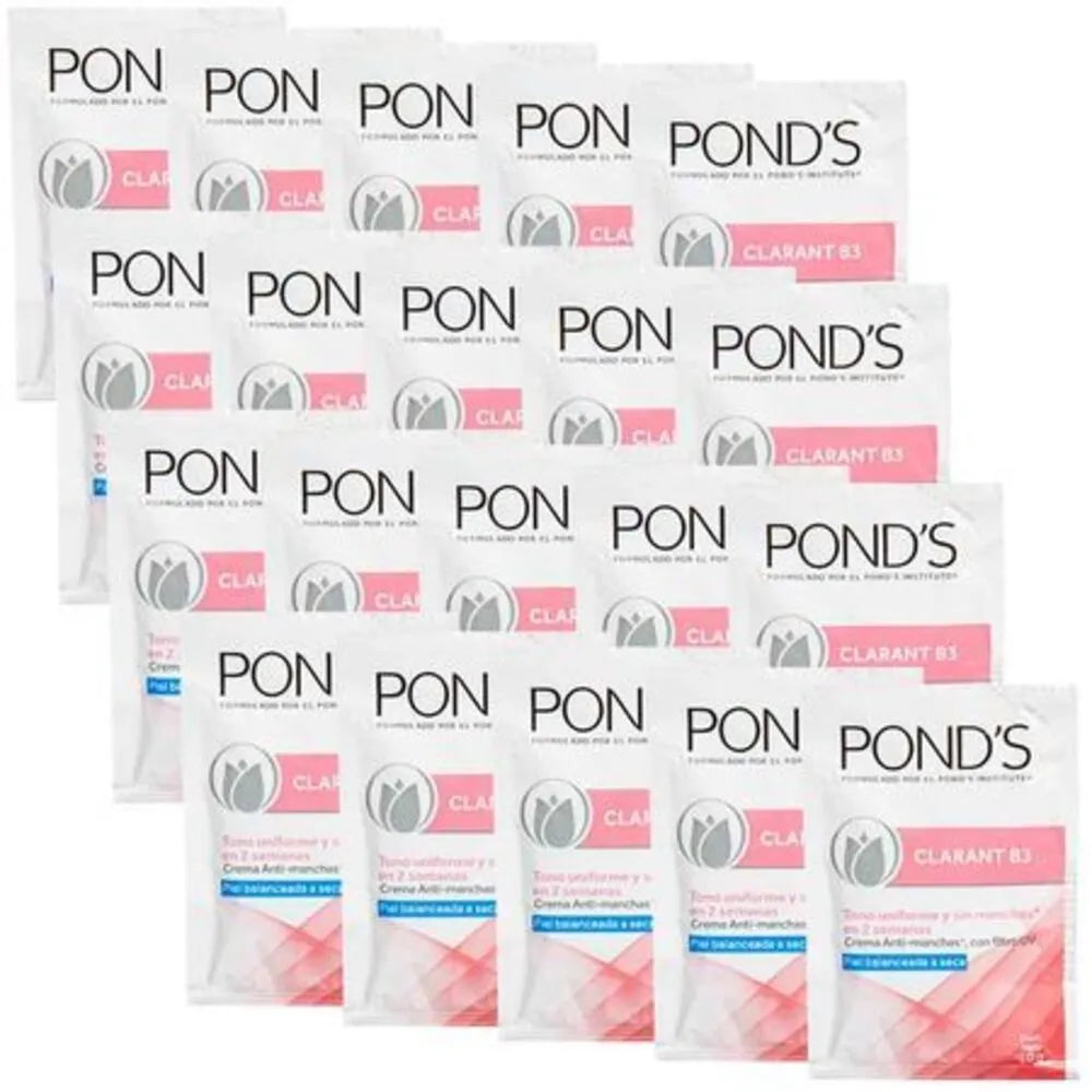 Crema Clarant PONDS B3 Piel Seca Tira 20 Sachets 10ml c/u
