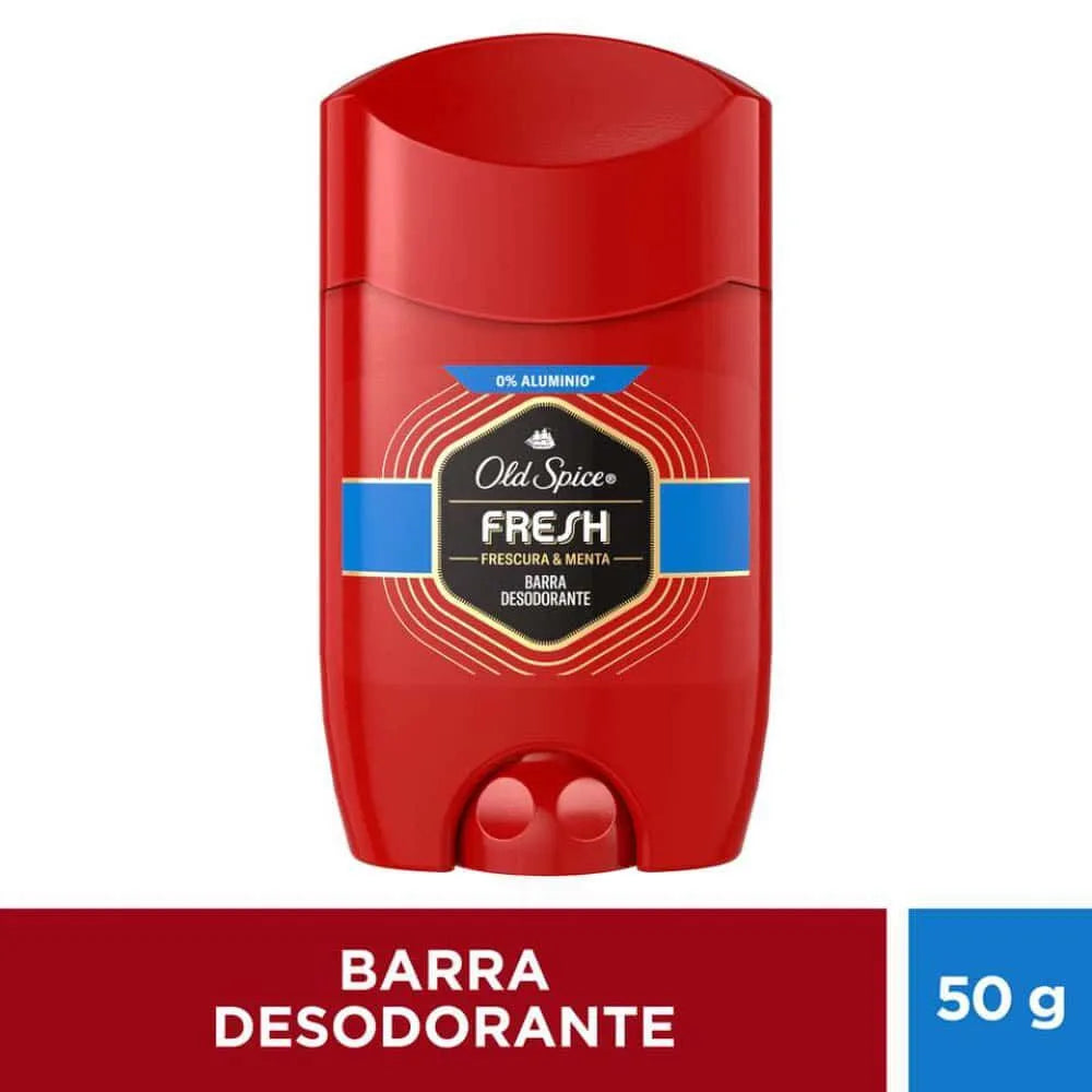 Desodorante En Barra Old Spice Fresh Frasco 50 GR