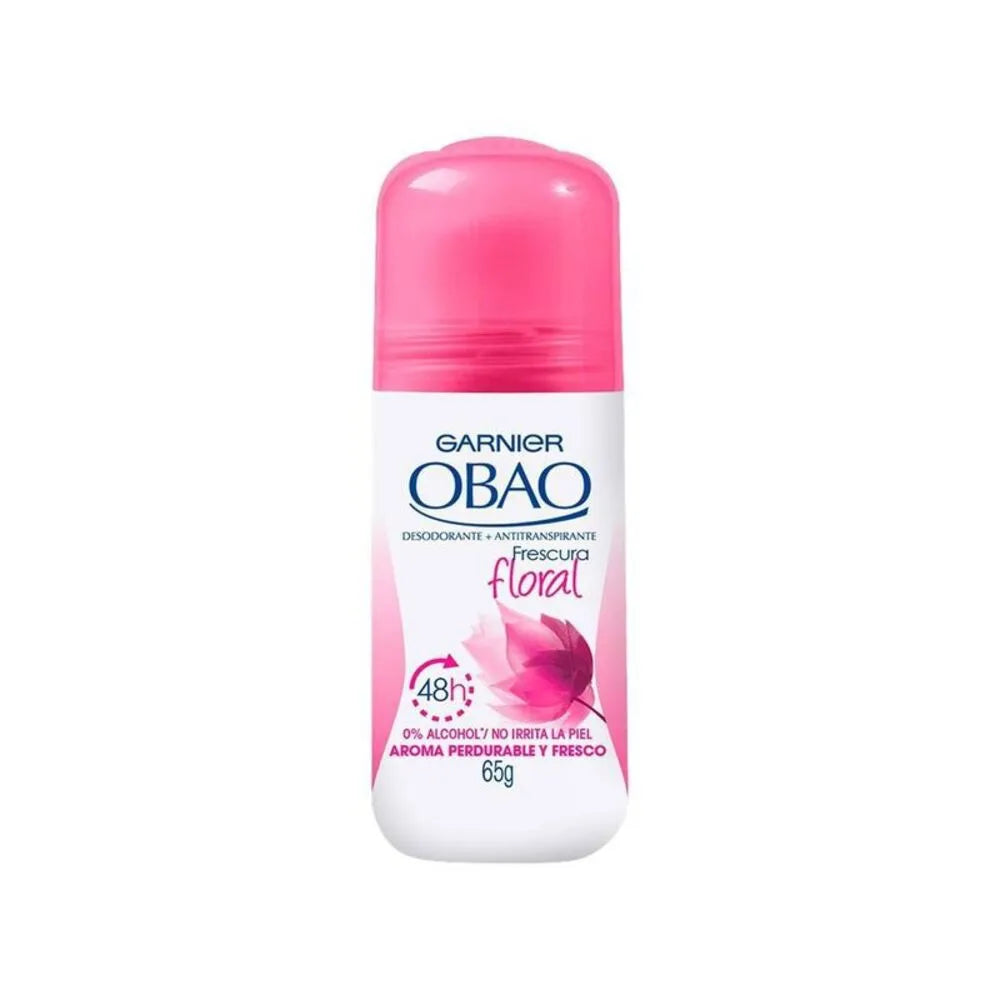 Desodorante Roll On Frescura Floral Obao – Envase 65 g