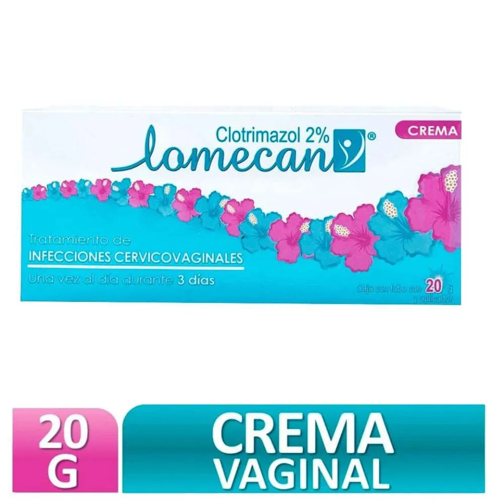 Lomecan V 2% Crema Vaginal - Tubo 20 G