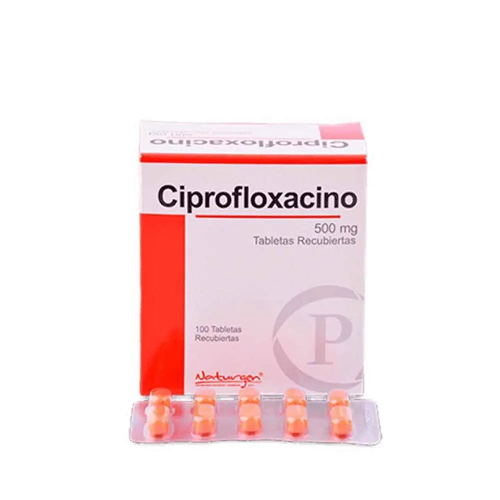 Ciprofloxacino 500 Mg Tableta Recubierta