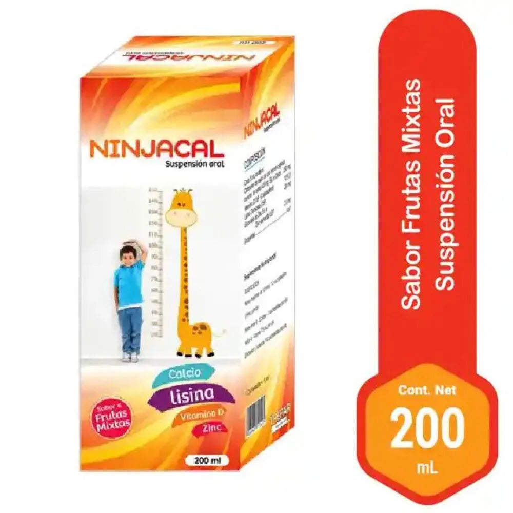 Ninjacal suspension oral x 200ml