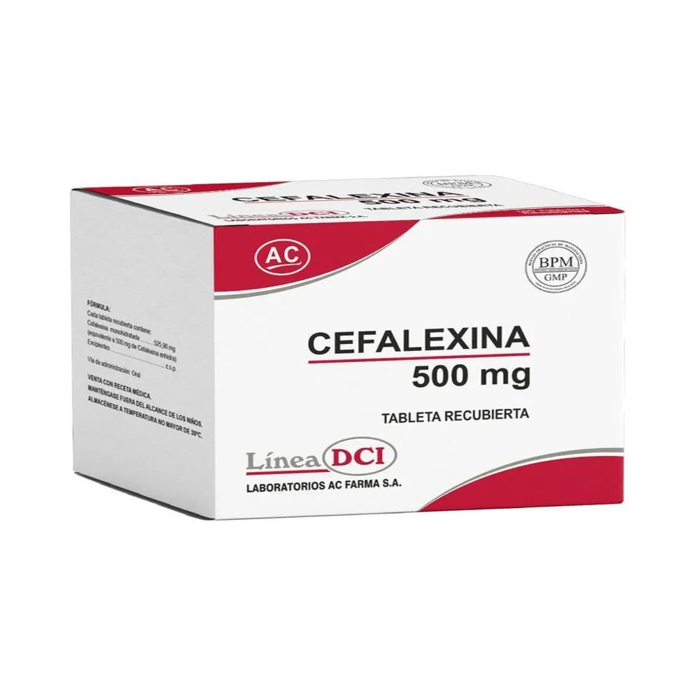 Cefalexina 500 mg AC Capsulas