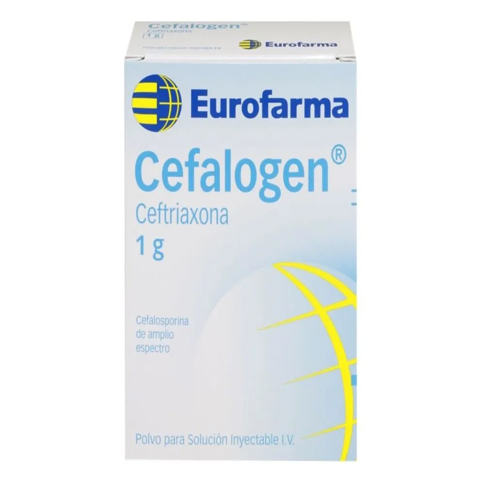 CEFALOGEN 1GR IV AMPOLLA