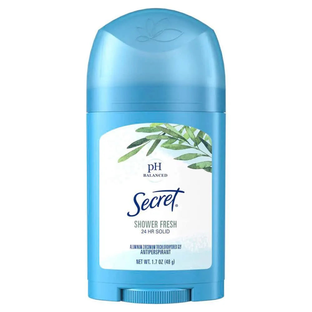 Desodorante En Barra Secret Shower Fresh Frasco 48 g
