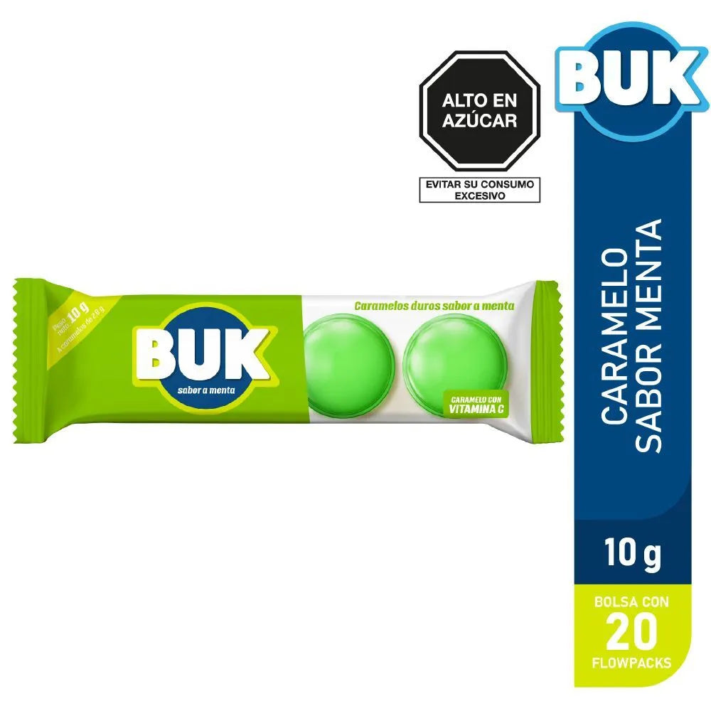 Buk Menta Bolsa x 20