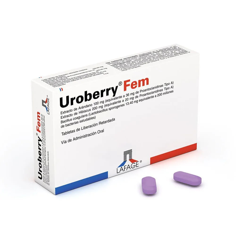 Uroberry Fem Tabletas x 30 und