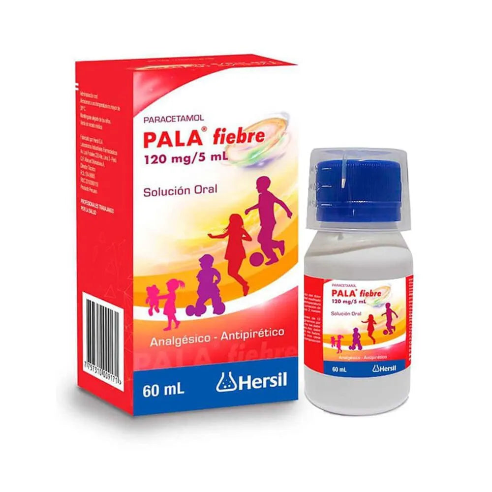 Pala Fiebre 120mg/5ml Solución Oral
