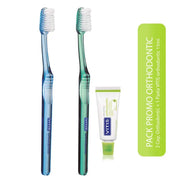 Vitis Pack 2 Cepillos +Crema Dental Orthodontic