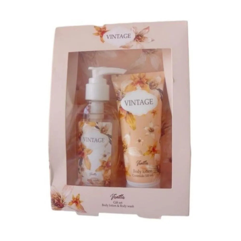 Vintage Estuche Cr Corporal 100/shower Gel 125 ml Vanilla