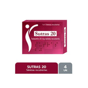 Sutras 20mg Tabletas
