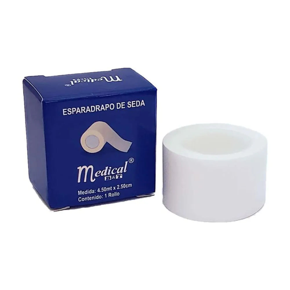 Esparadrapo Tela Medical B&T 4.5mt x 2.5cm
