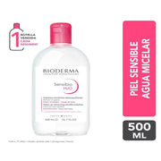 Bioderma Sensibio H2O Agua Micelar Frasco 500 ml