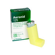 Aeronid 125 mcg + 25 mcg Suspensión para Inhalación
