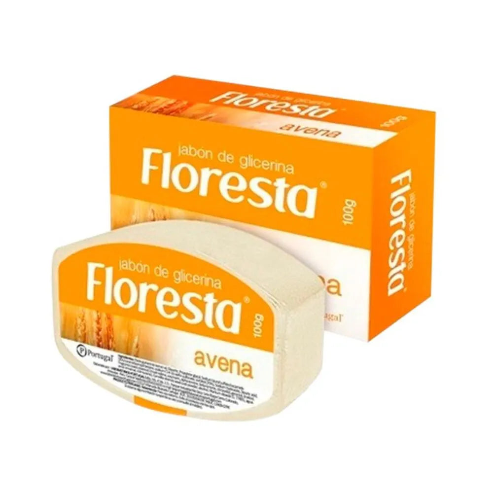 Jabón Glicerina Floresta Avena 100 g