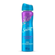 Desodorante en Spray Antitranspirante Secret pH Balanced Lavender Frasco 93 GR