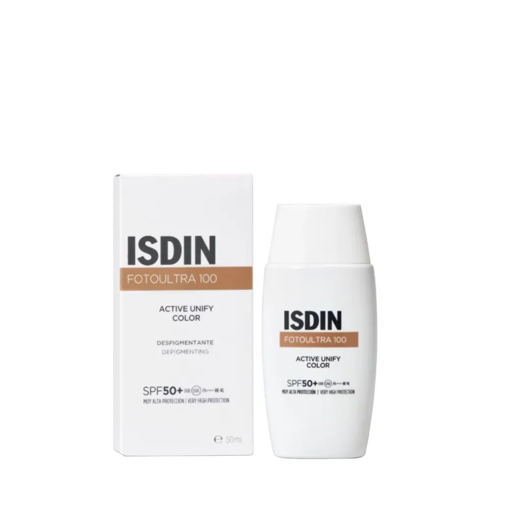 Isdin Fotoultra 100 Active Unify Color Spf 50+ x frasco 50 ml