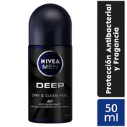 Desodorante Roll On Nivea Deep x 50 ml