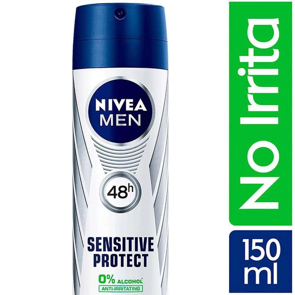 Desodorante Spray Nivea Men Sensitive Protect x 150 ml