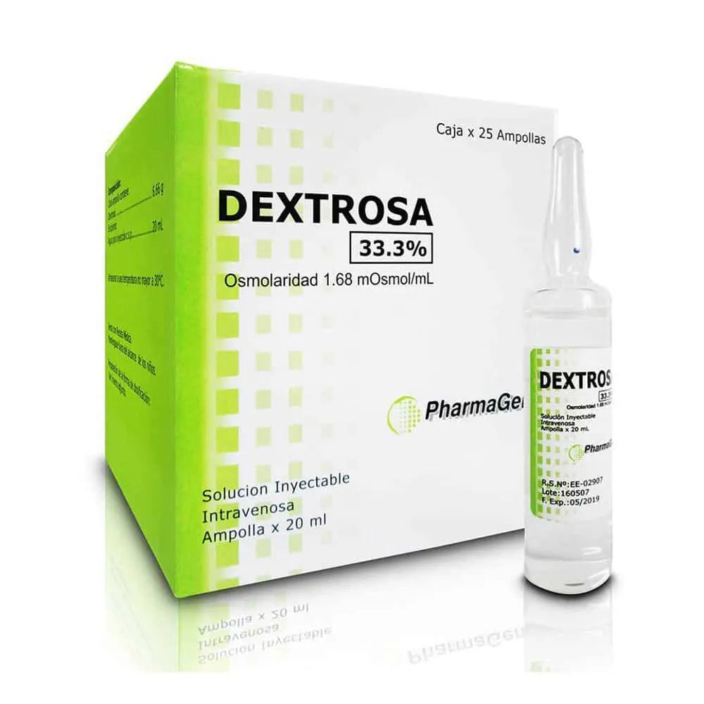 Dextrosa 33.3 % Solución Inyectable