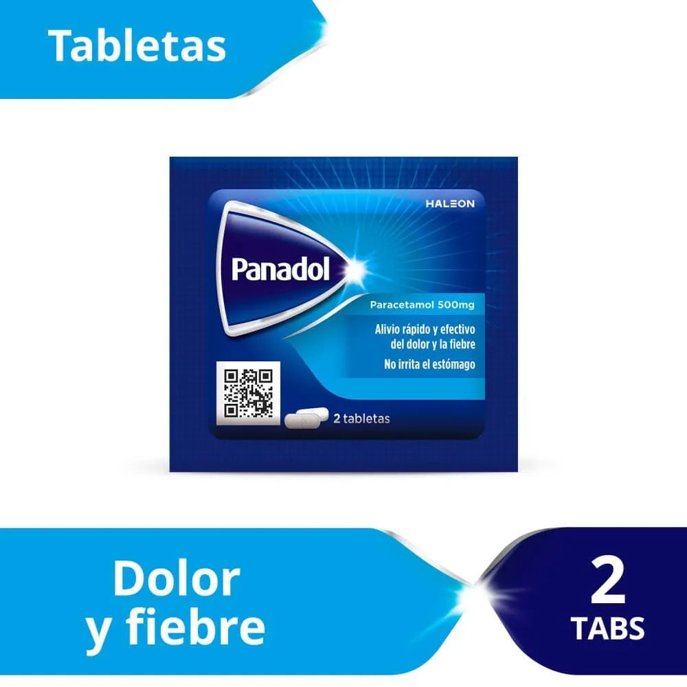 Panadol Adulto 500 mg Tabletas