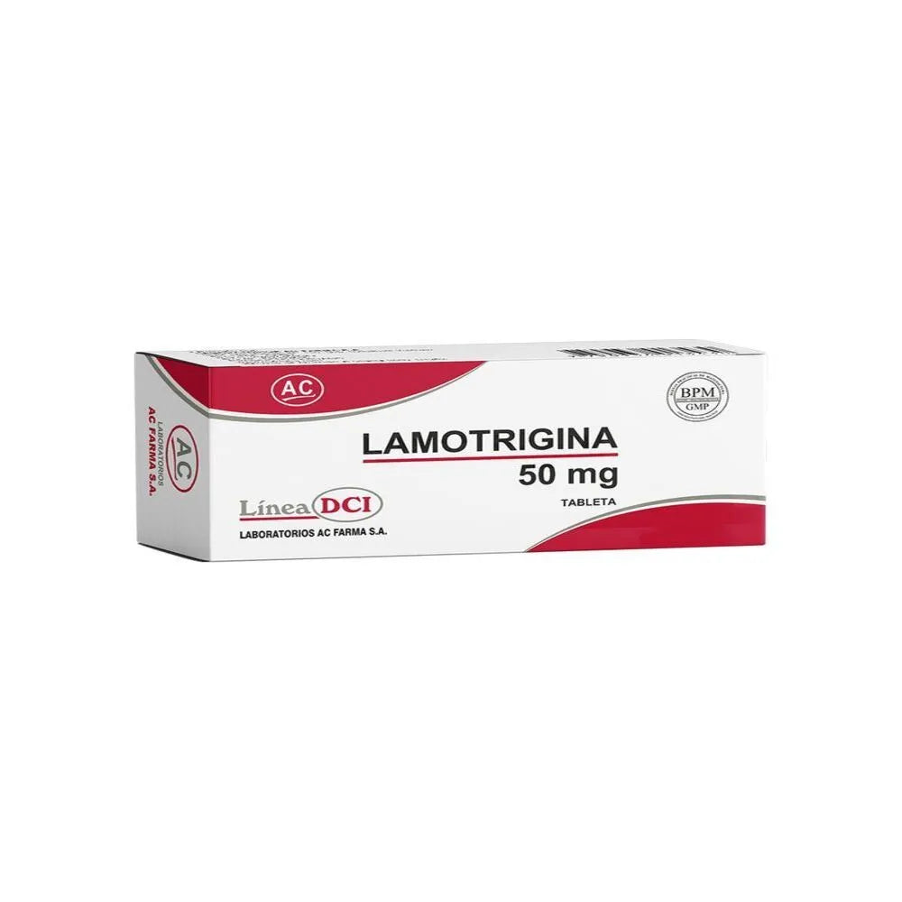 Lamotrigina 50 mg AC Tabletas