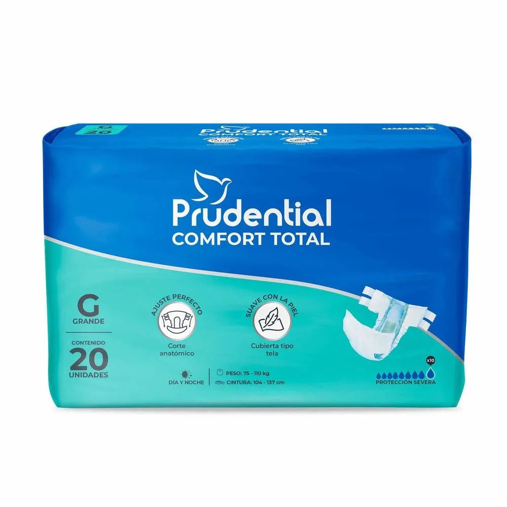 Prudential Comfort Pañales para Adulto Talla G