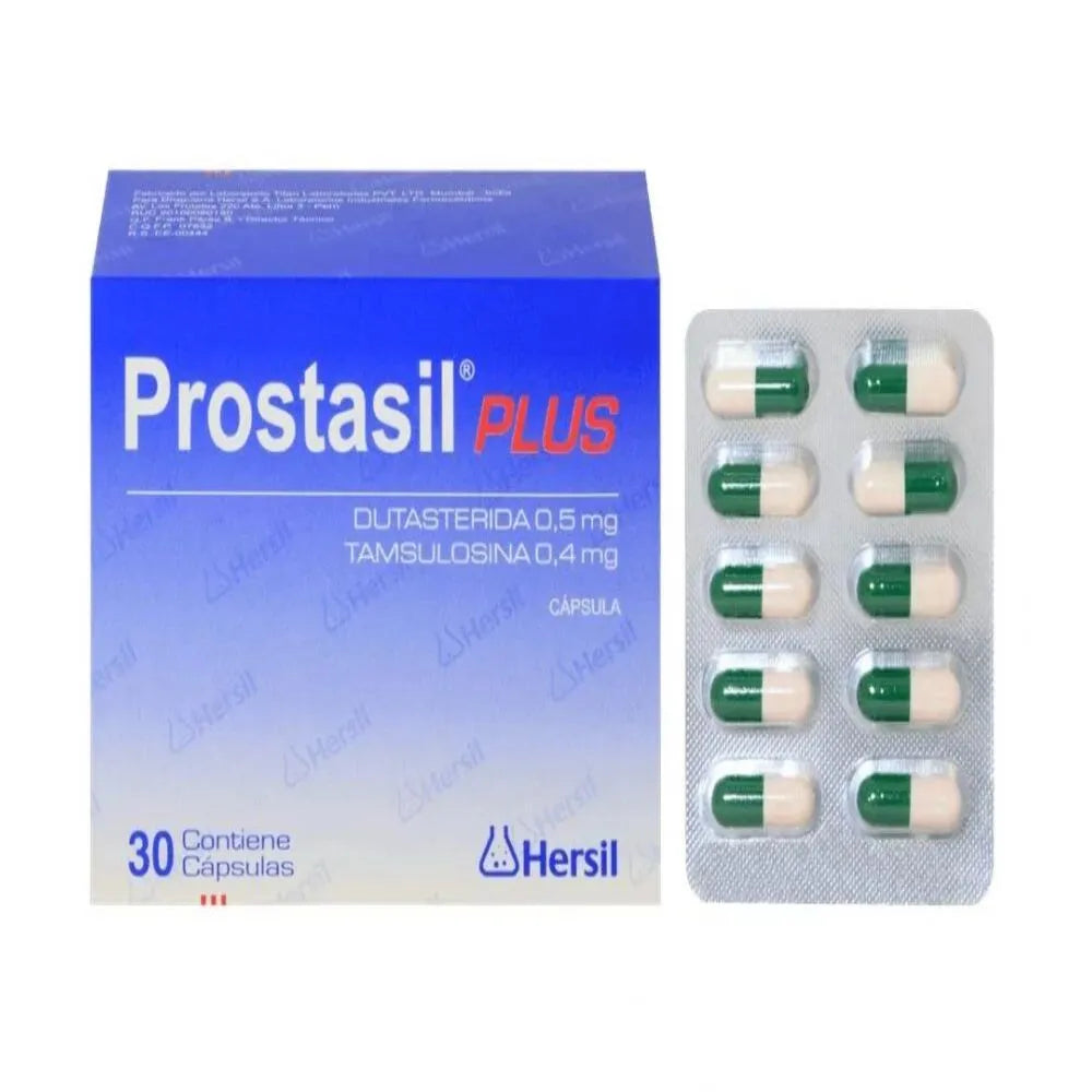 Prostasil plus dustaterida/tamsulosina caja x 30 caps