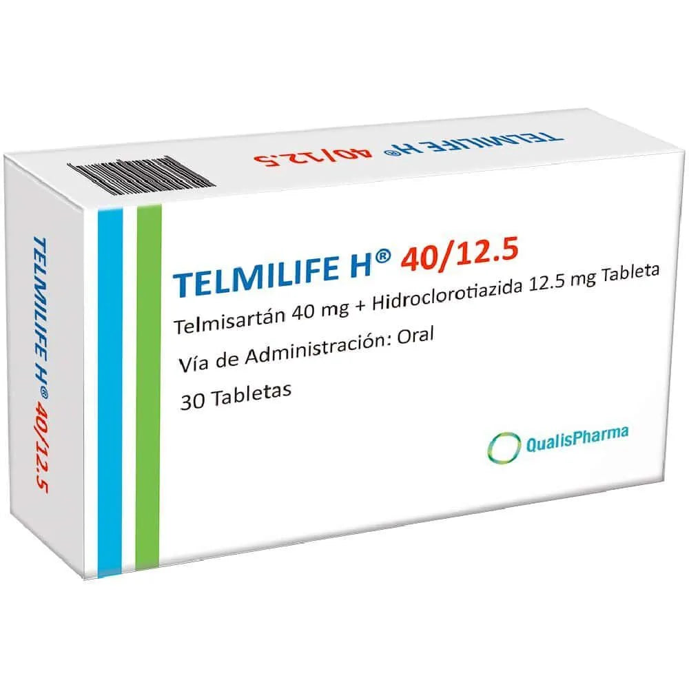 Telmilife H 40/12.5 40mg + 12.5mg Tableta