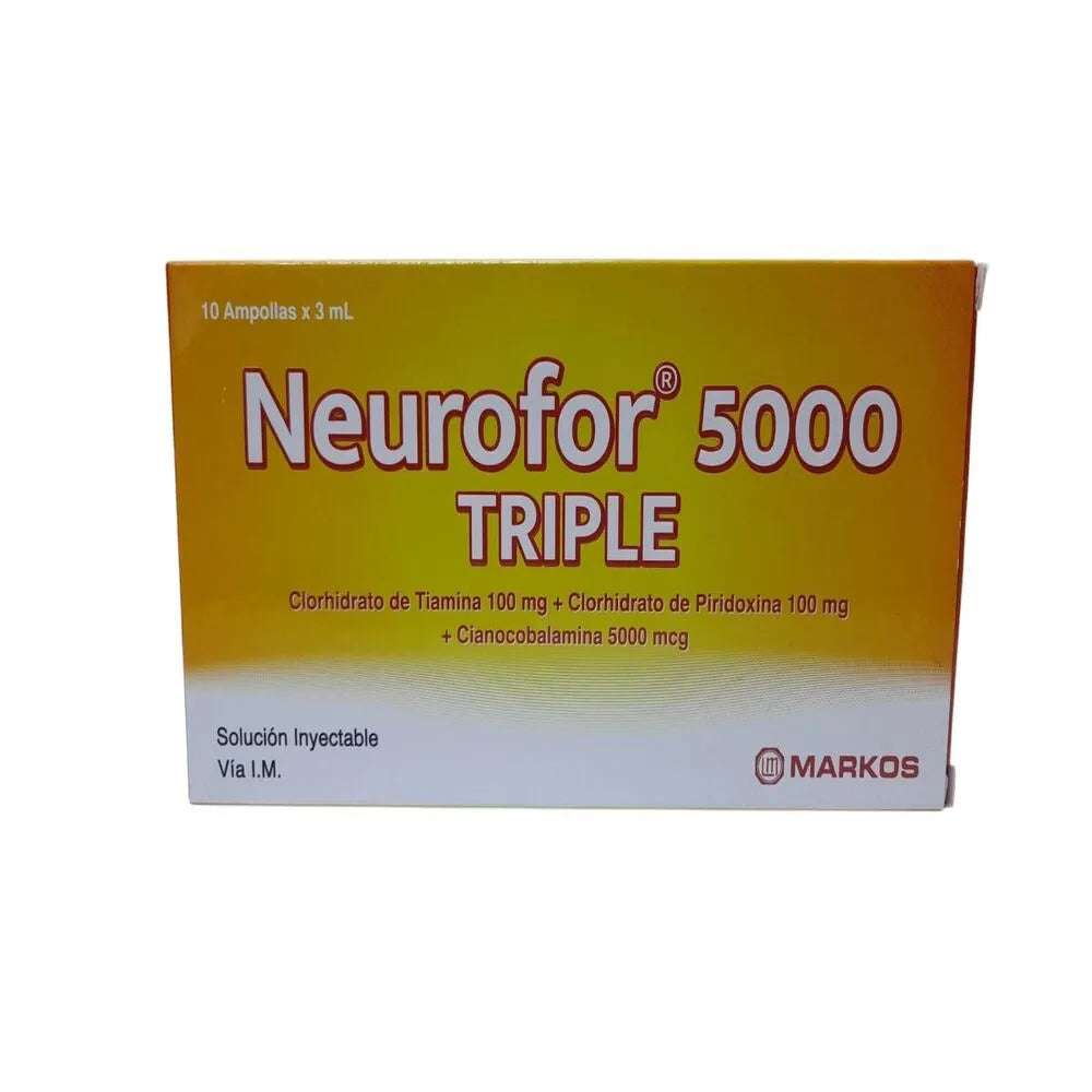 Neurofor 5000 triple tabletas