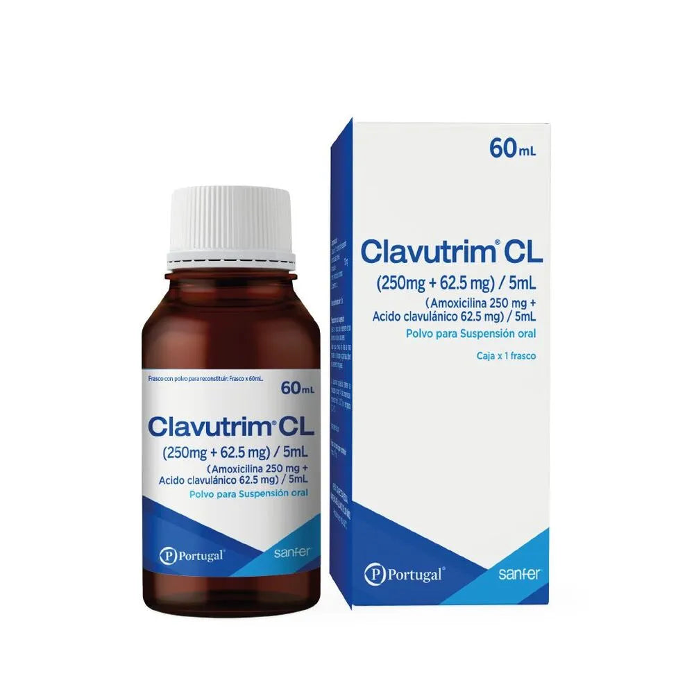 Clavutrim CL 250 mg x 60 ml